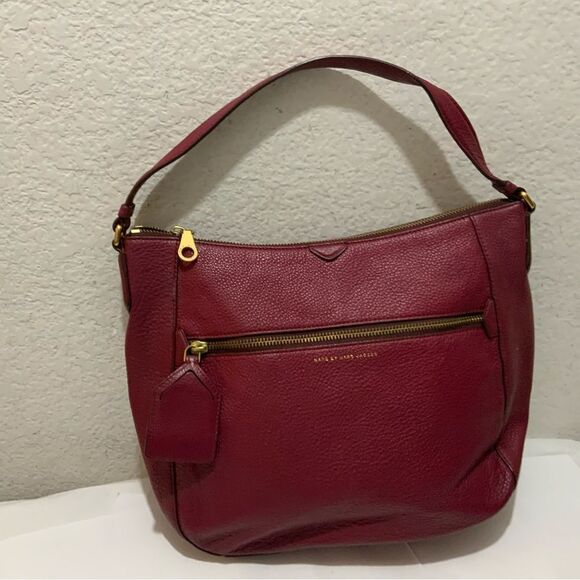 MARC by  MARC JACOBS 'Gotham' Pebbled Leather Hobo Bag - Picture 2 of 13